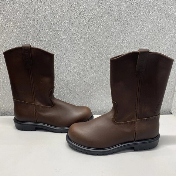 NEW RED WING Supersole X 11" Safety Toe Pull-On Work Boots Brown Men’s Size 11D